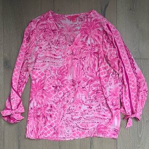 Lilly Pulitzer Palm Beach Paradise Blouse